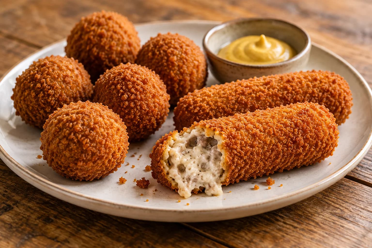 Bitterballen and kroketten: Dutch snacks for your table