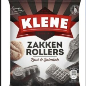 Klene liquorice Zakkenrollers salty and salmiak (120 gram)